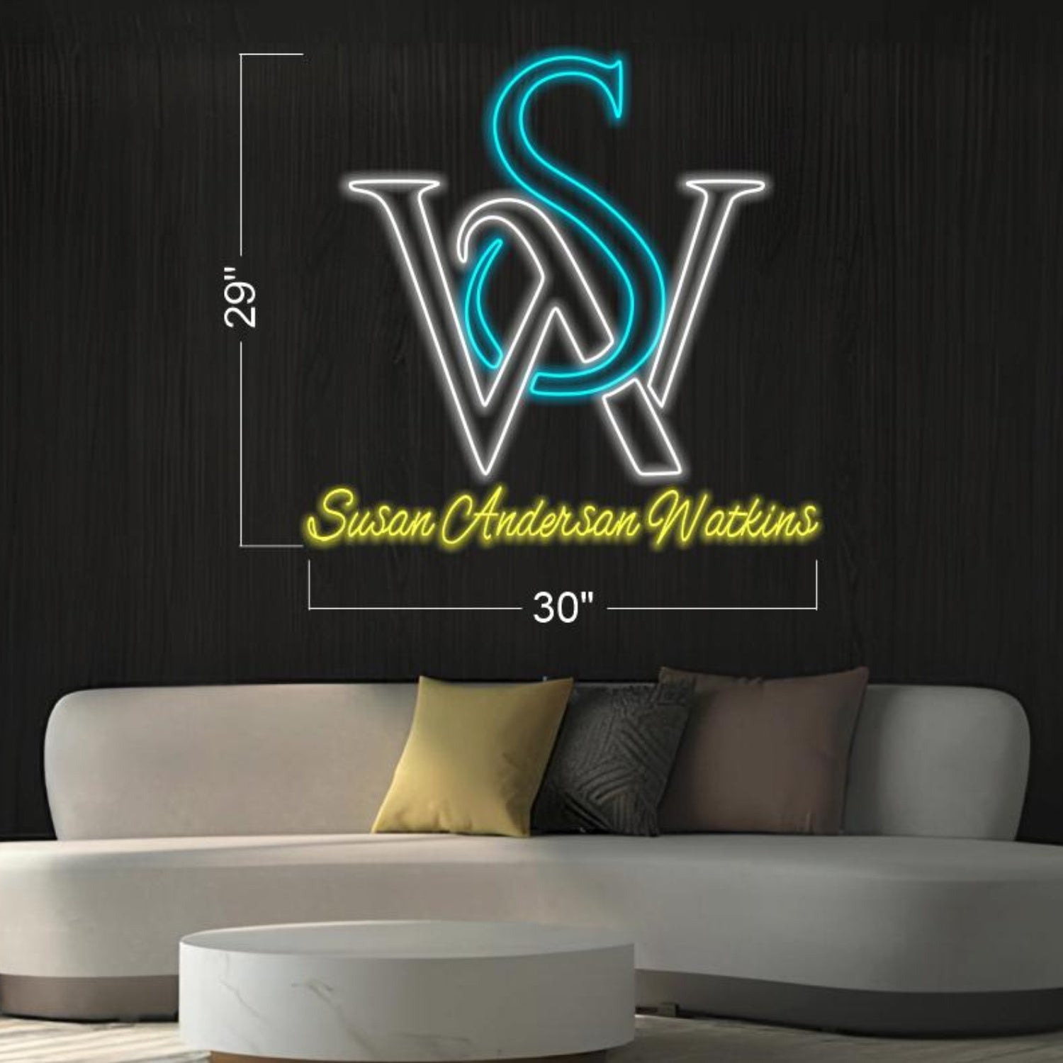 Chas Watkins Guitar Art Led Neon Sign For Home Decor | Shineneon