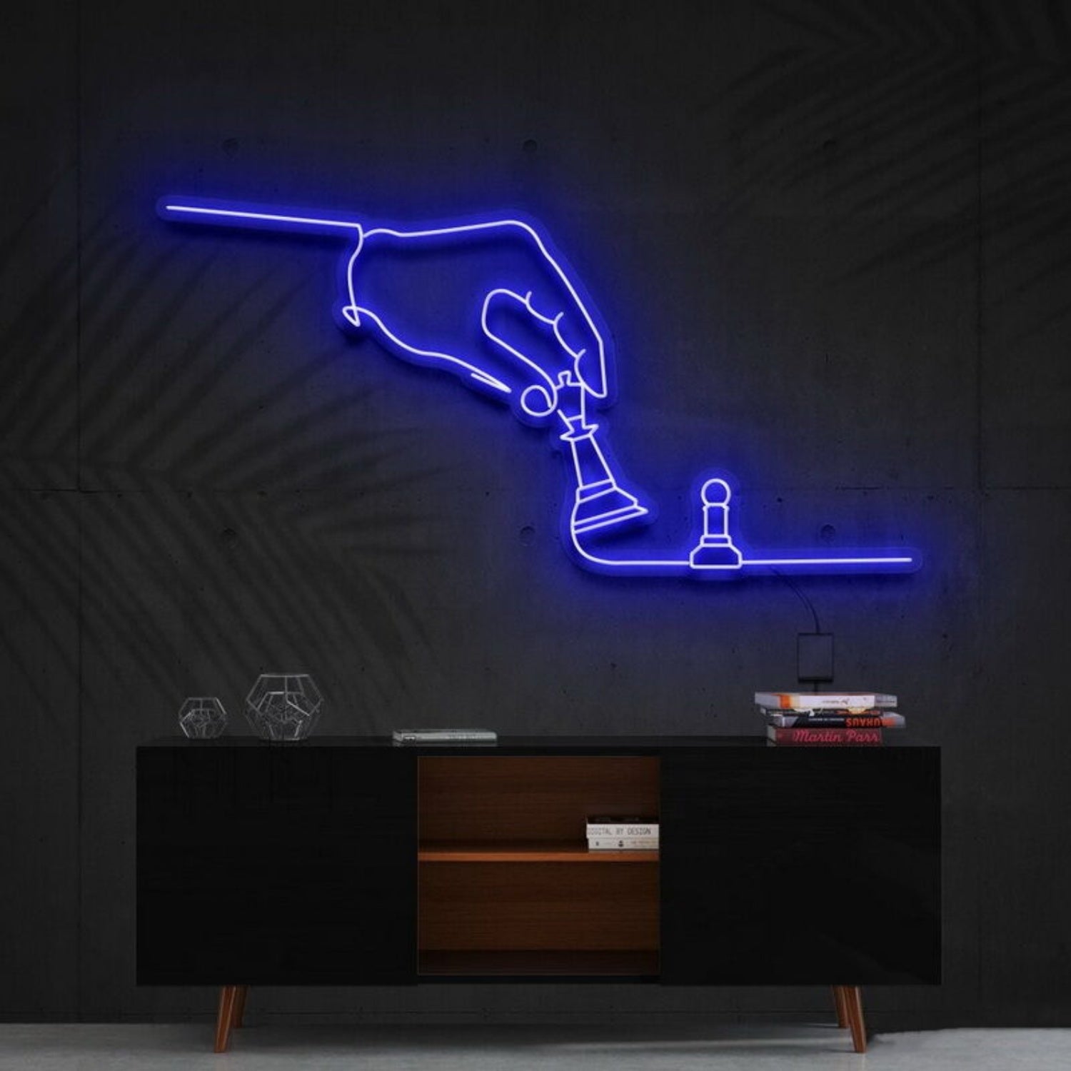 Checkmate Led Neon Sign Fchess And Game Lovers - Shineneon