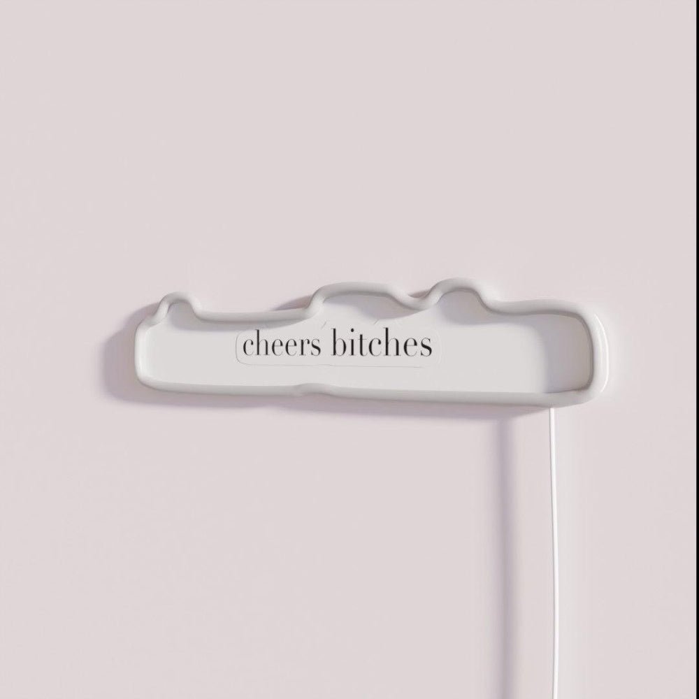 Cheers Bitches Rgb Led Neon Sign - Shineneon