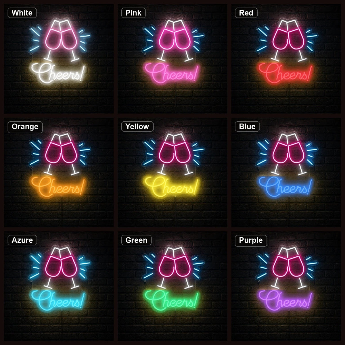 Cheers Man Cave LED Neon Sign - Shineneon