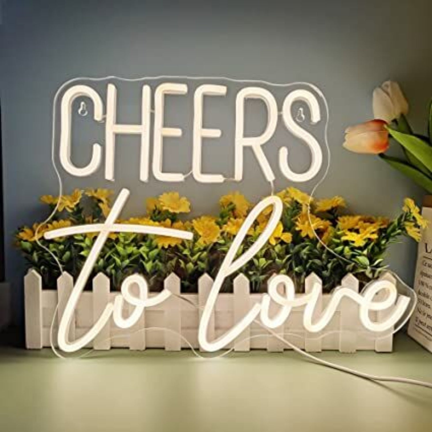 Cheers To Love Neon Sign | Shineneon