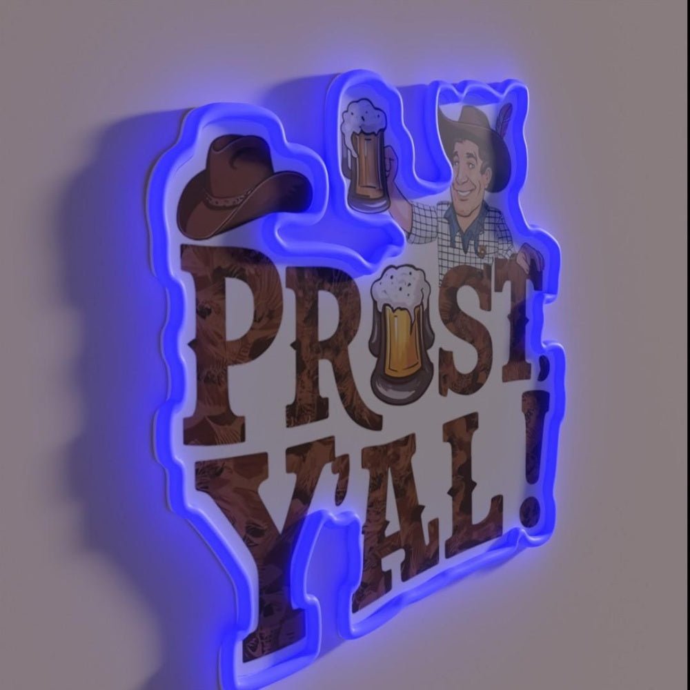 Cheers Y Al Rgb Led Neon Sign - Shineneon