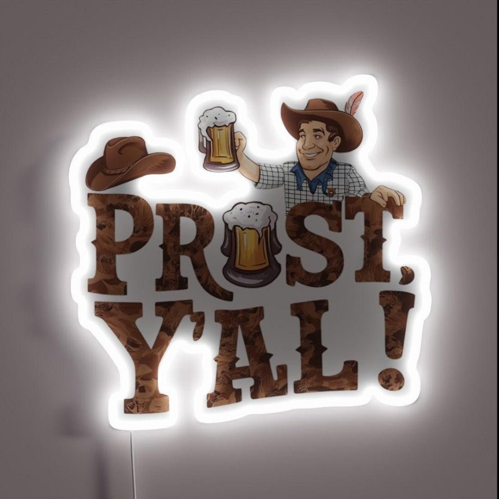 Cheers Y Al Rgb Led Neon Sign - Shineneon