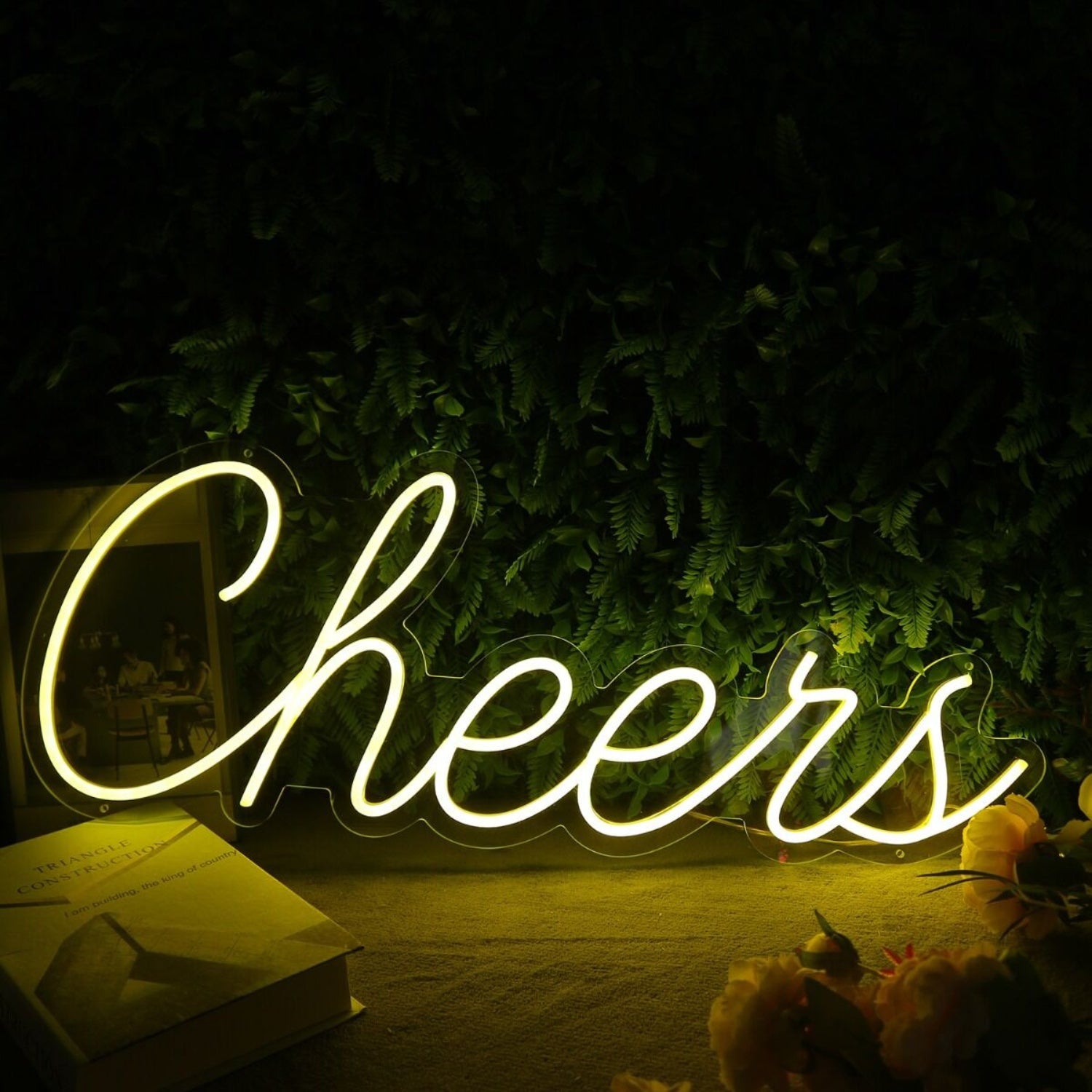 Cheers Yellow Custom Neon Sign | Shineneon