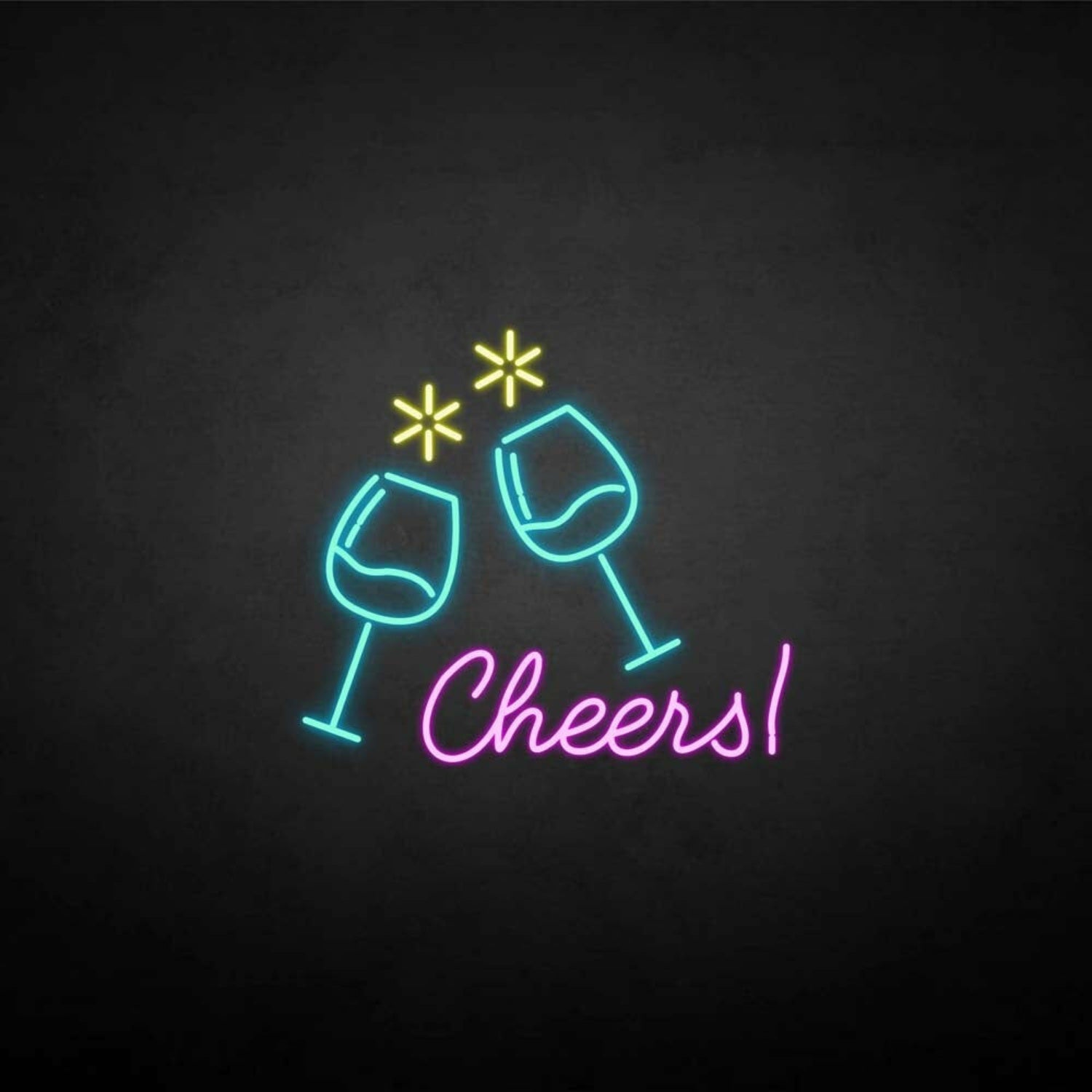 Cheers2 Neon Sign | Shineneon