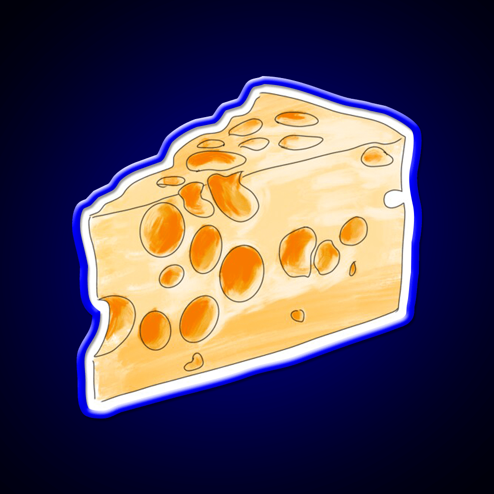Cheese Snack Food Led Neon Sign Rgb Color - Shineneon