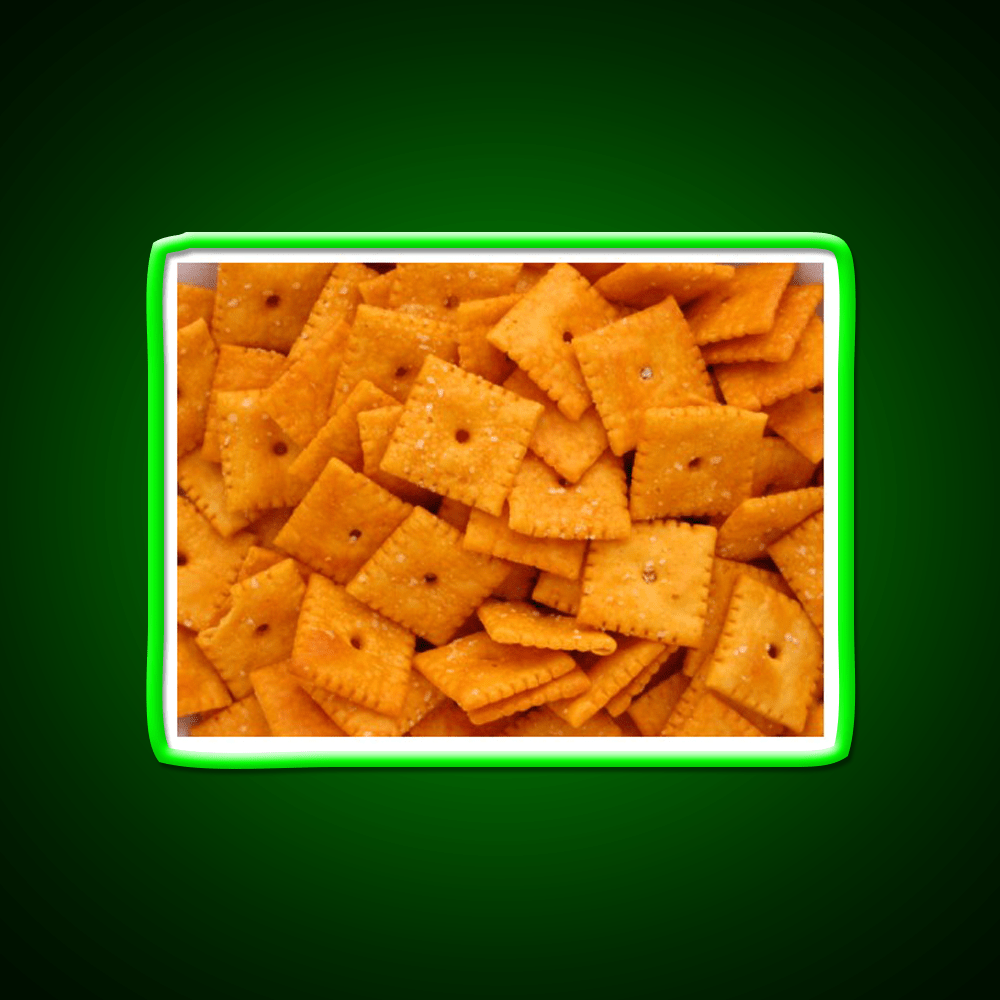 Cheez Its Snack Food Led Neon Sign Rgb Color - Shineneon