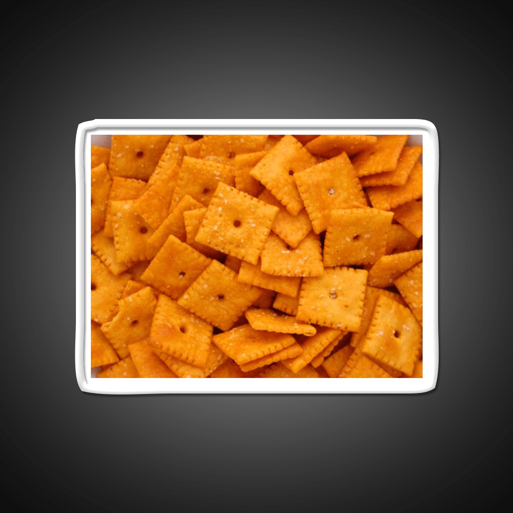 Cheez Its Snack Food Led Neon Sign Rgb Color - Shineneon