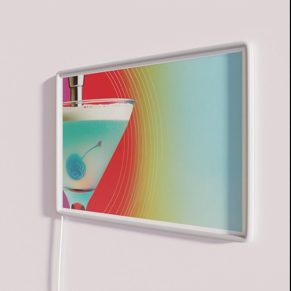 Cherry Martini Rgb Led Neon Sign - Shineneon