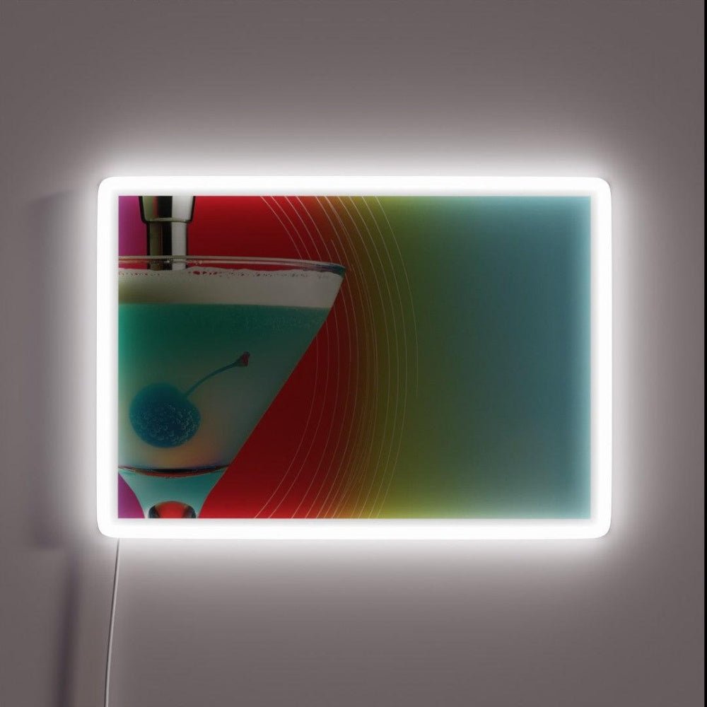 Cherry Martini Rgb Led Neon Sign - Shineneon