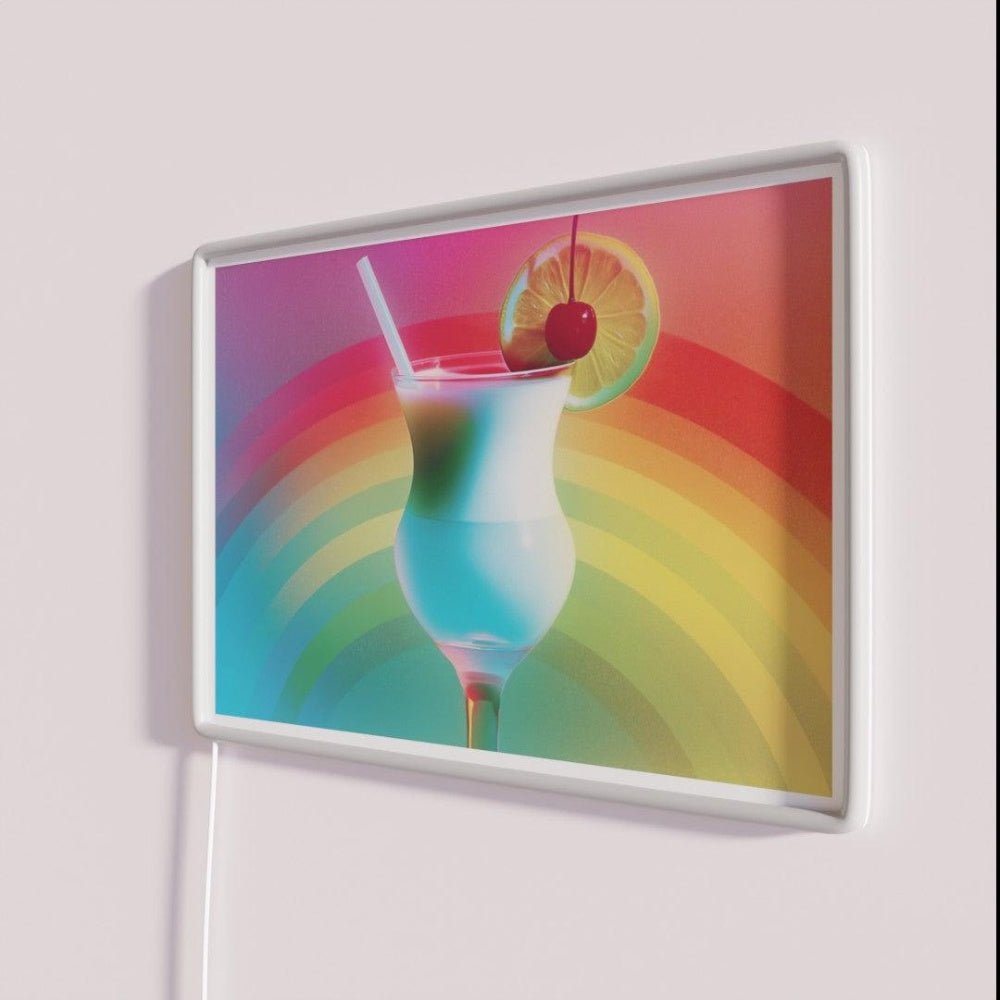 Cherry Martini Rgb Led Neon Sign Bar Decor - Shineneon