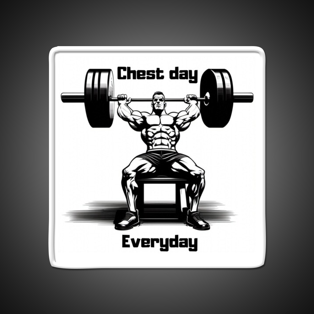 Chest Day Everday Design Gym Fitness Led Neon Sign Rgb Color - LED neon sign view 11