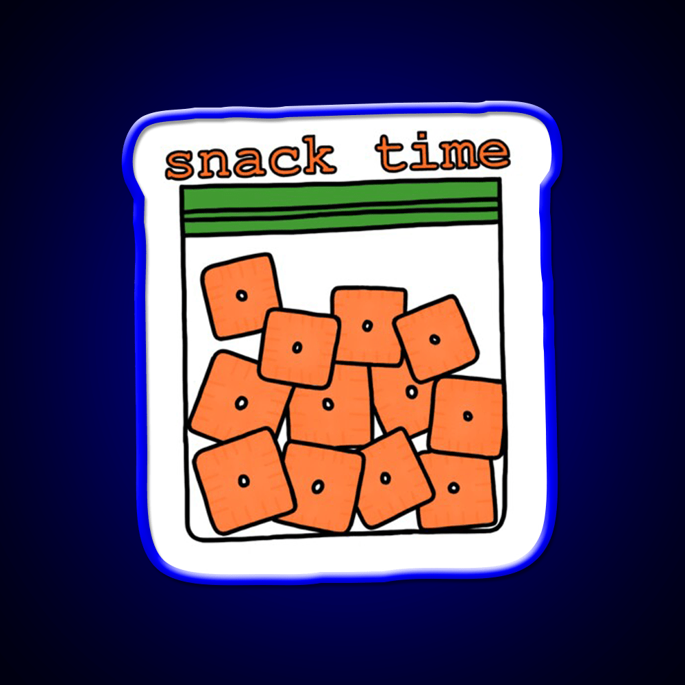 Chez Its Snack Food Led Neon Sign Rgb Color - Shineneon