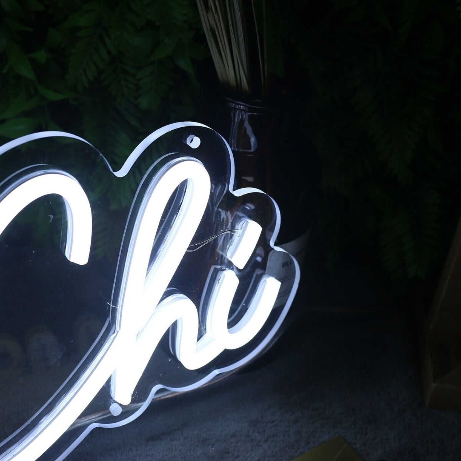 Chi Chi White Led Neon Sign - Shineneon