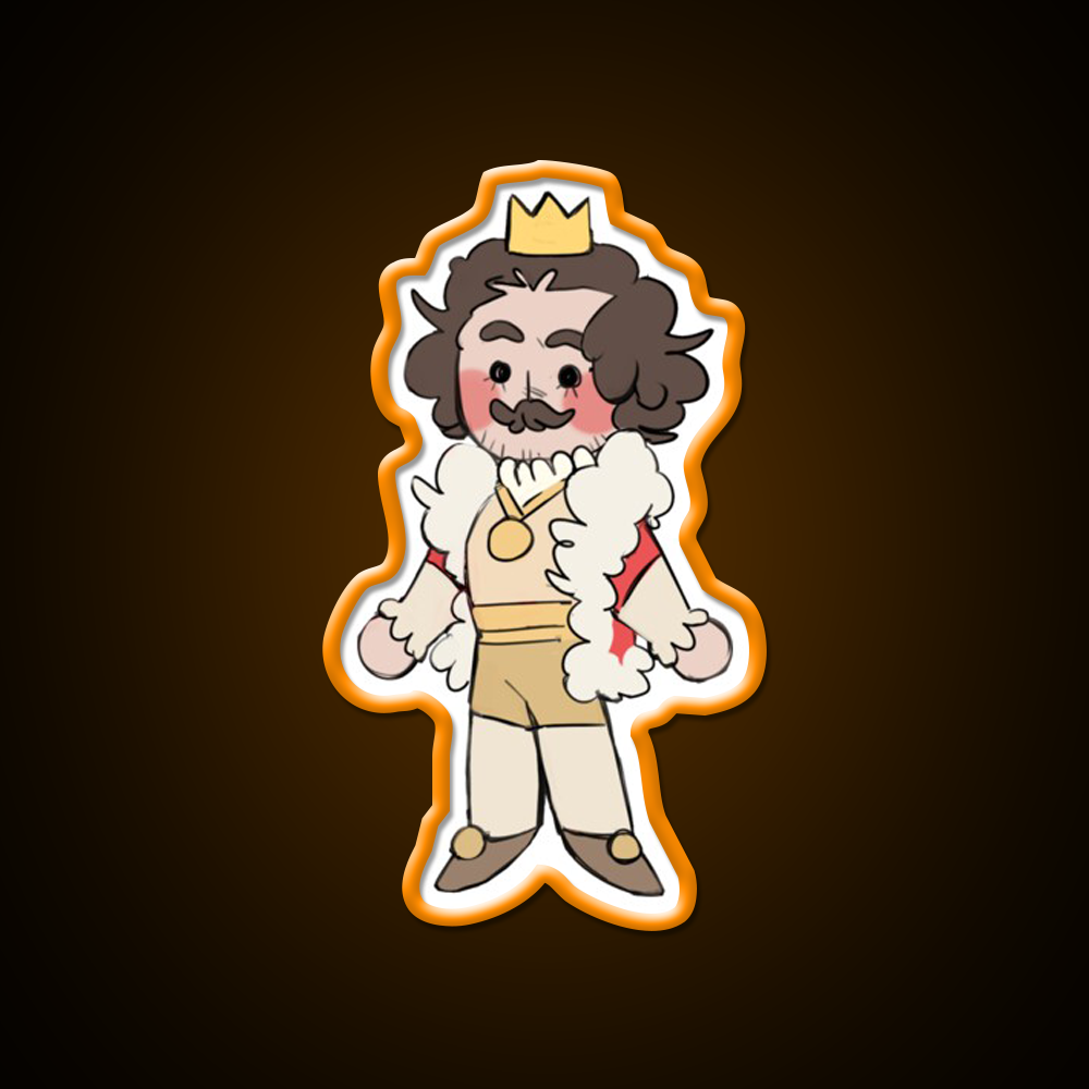 Chibi Bk Fast Food Led Neon Sign For Burger Place Rgb Color