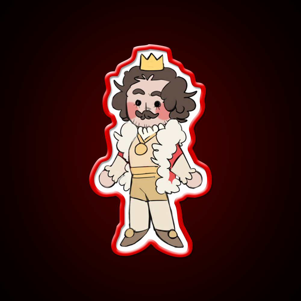 Chibi Bk Fast Food Led Neon Sign For Burger Place Rgb Color