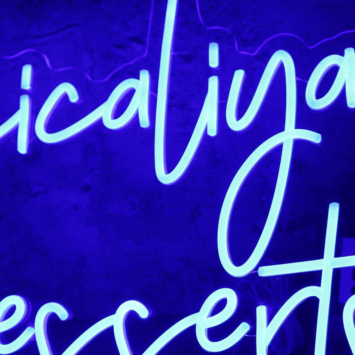 Chicaliyah Desserts Blue Led Neon Sign - Shineneon
