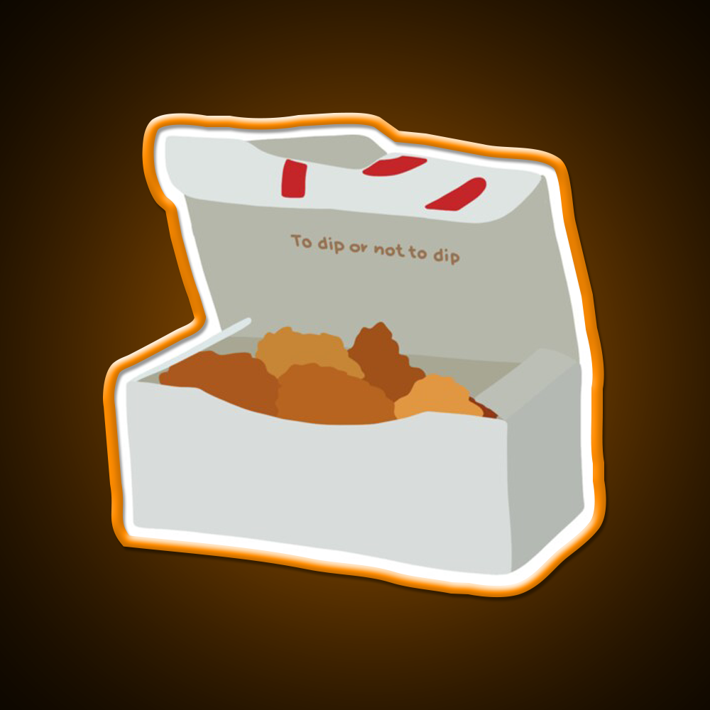 Chick Fil A Chicken Nuggets Fast Food Led Neon Sign For Burger Place Rgb Color