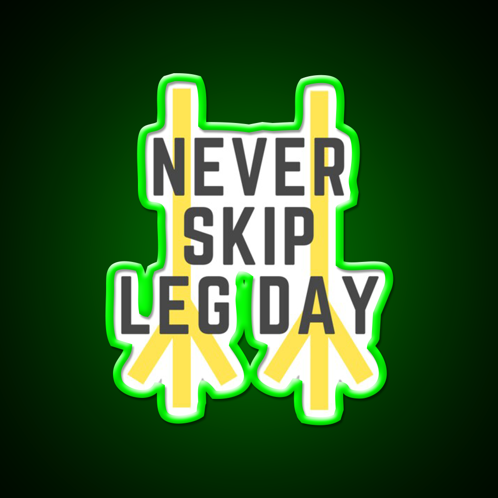 Chicken Legs Gym Fitness Led Neon Sign Rgb Color - LED neon sign view 8