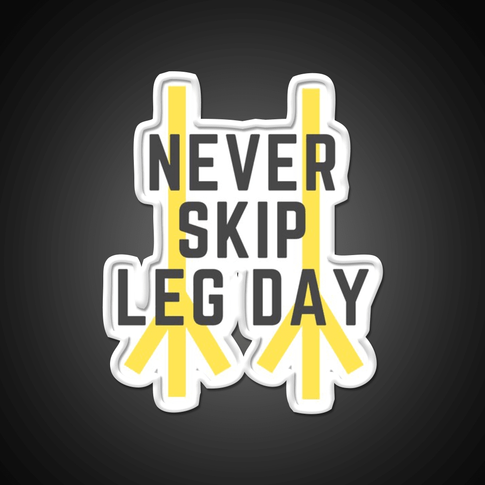 Chicken Legs Gym Fitness Led Neon Sign Rgb Color - Shineneon