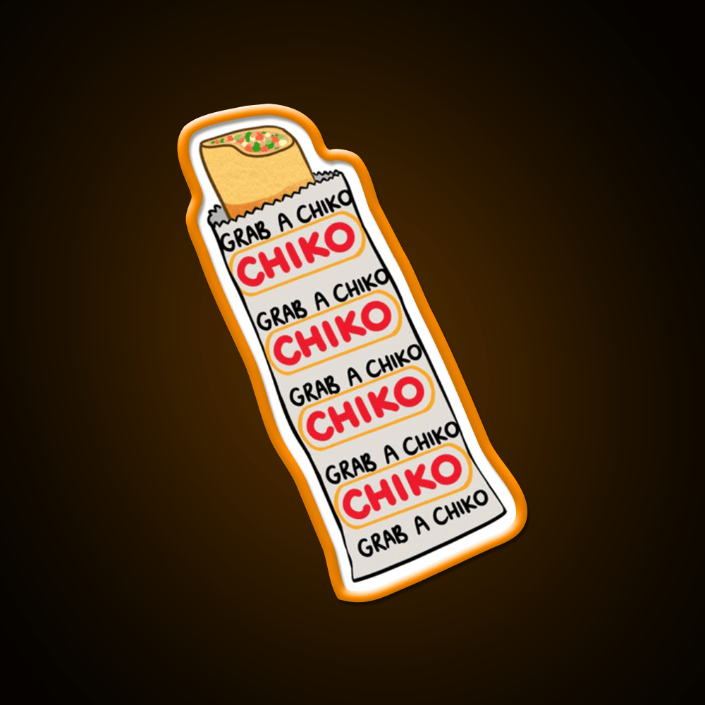 Chiko Snack Food Led Neon Sign Rgb Color - Shineneon