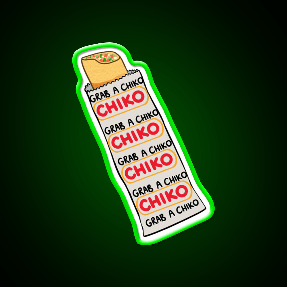 Chiko Snack Food Led Neon Sign Rgb Color - Shineneon