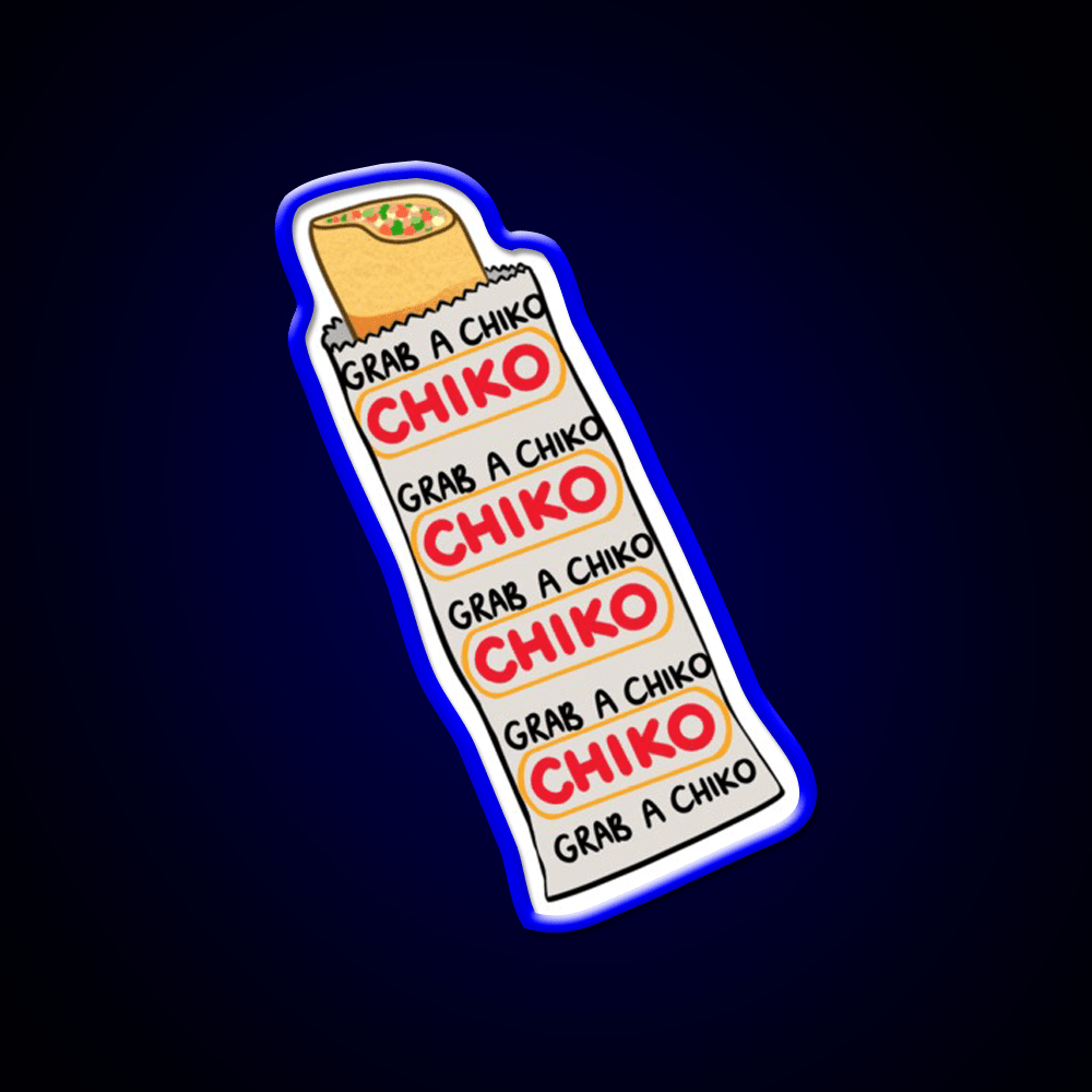 Chiko Snack Food Led Neon Sign Rgb Color - Shineneon