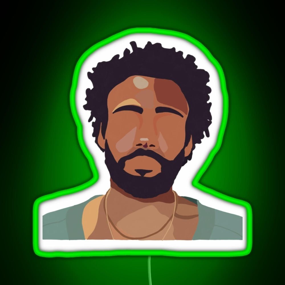 Childish Gambino Rgb Led Neon Sign Pop Wall Art - Shineneon