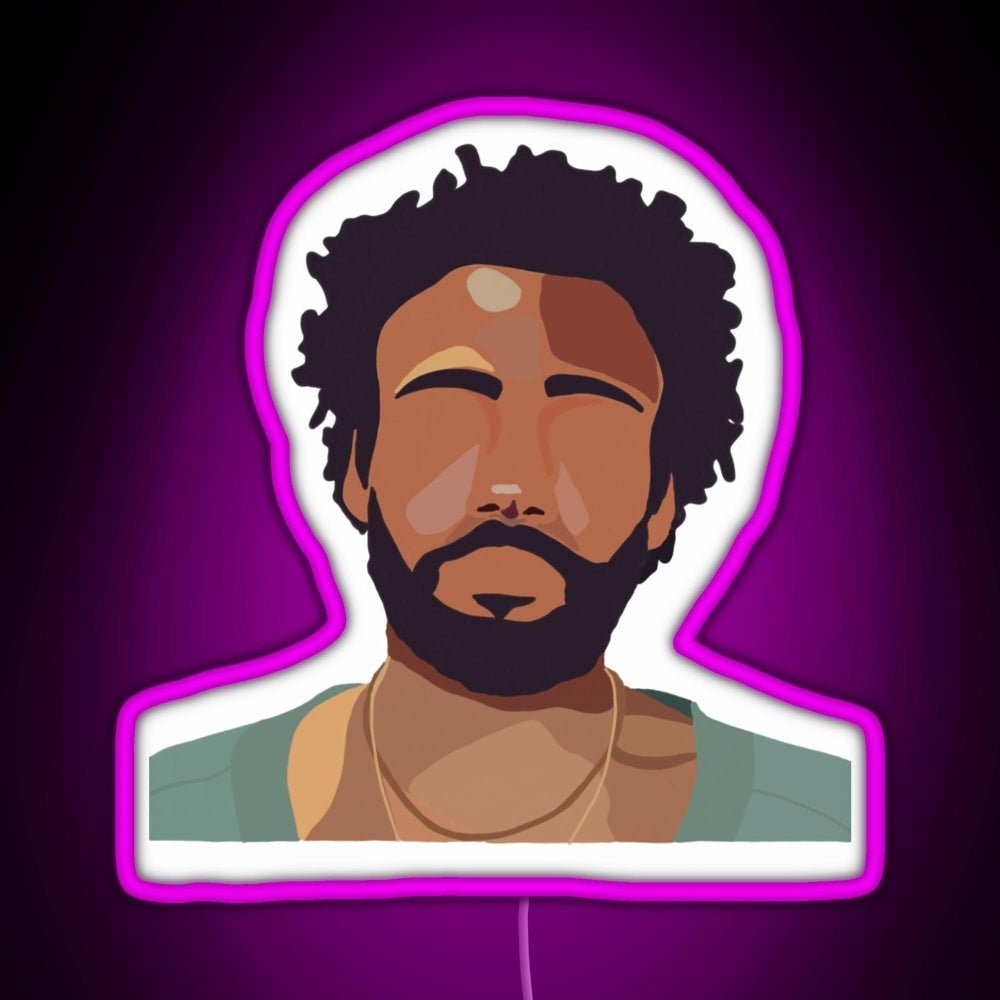 Childish Gambino Rgb Led Neon Sign Pop Wall Art - Shineneon