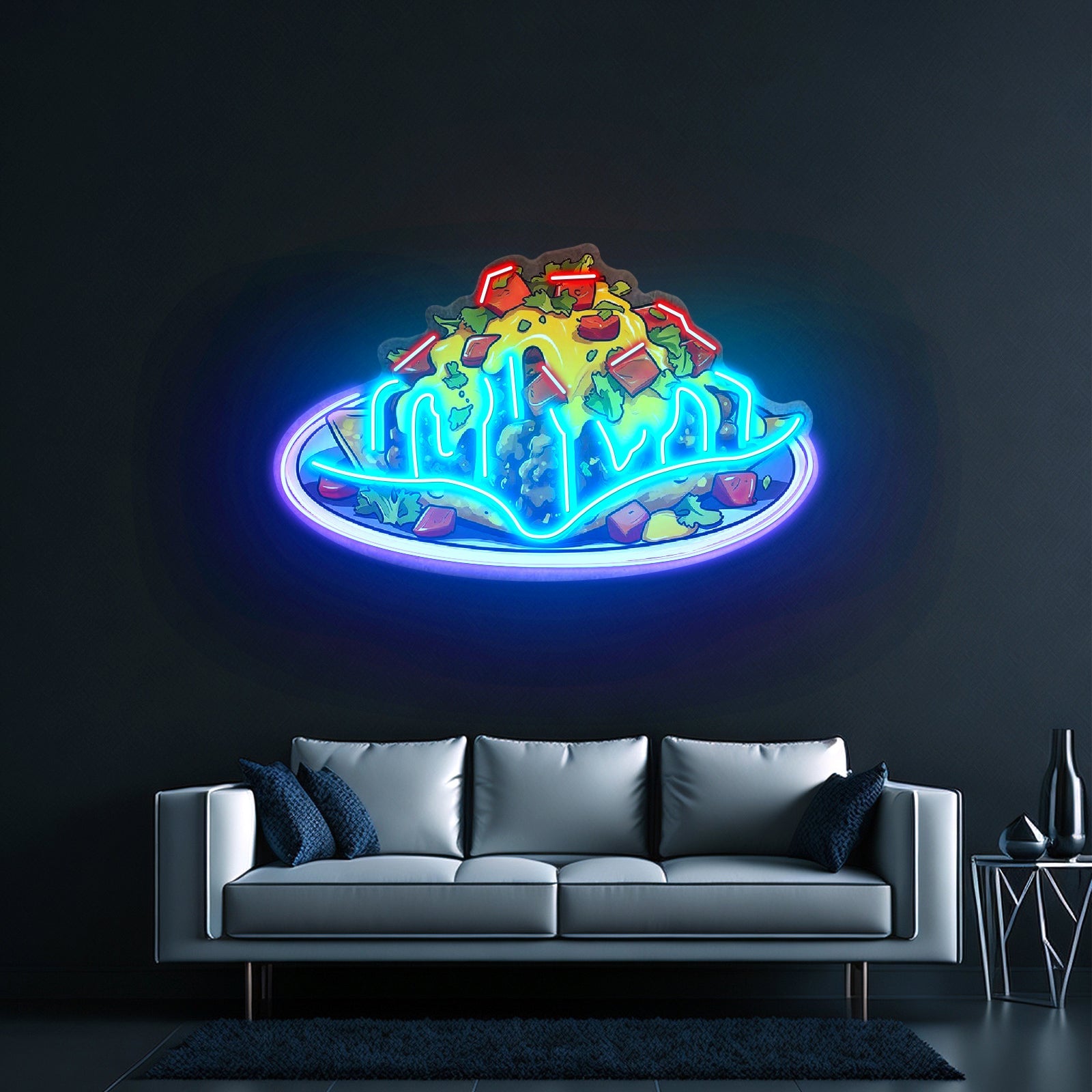 Chili Cheese Nachos Led Neon Sign Light Custom Led Signs - Shineneon