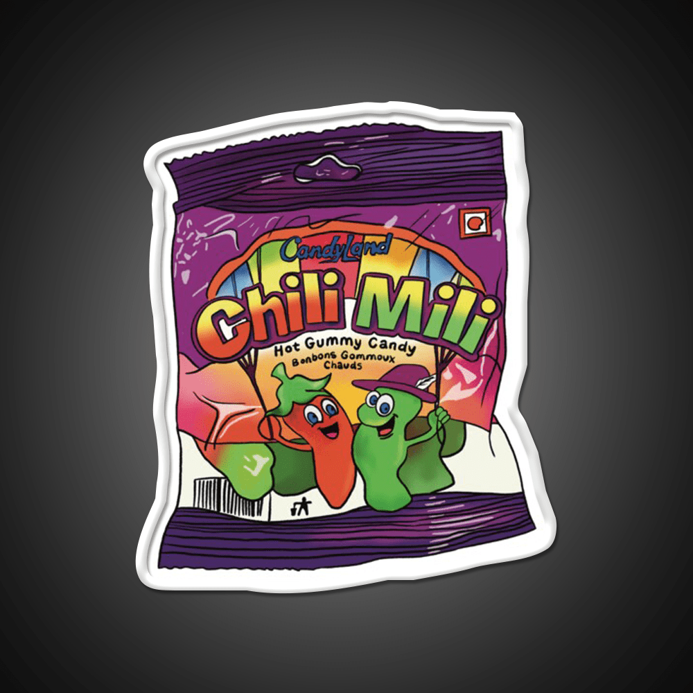 Chili Mili Snack Food Led Neon Sign Rgb Color - Shineneon