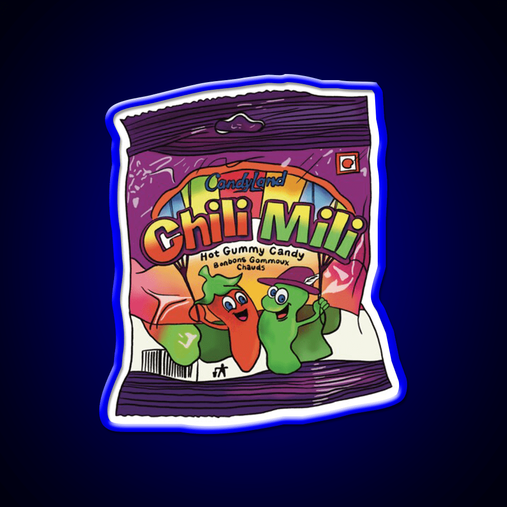 Chili Mili Snack Food Led Neon Sign Rgb Color - Shineneon