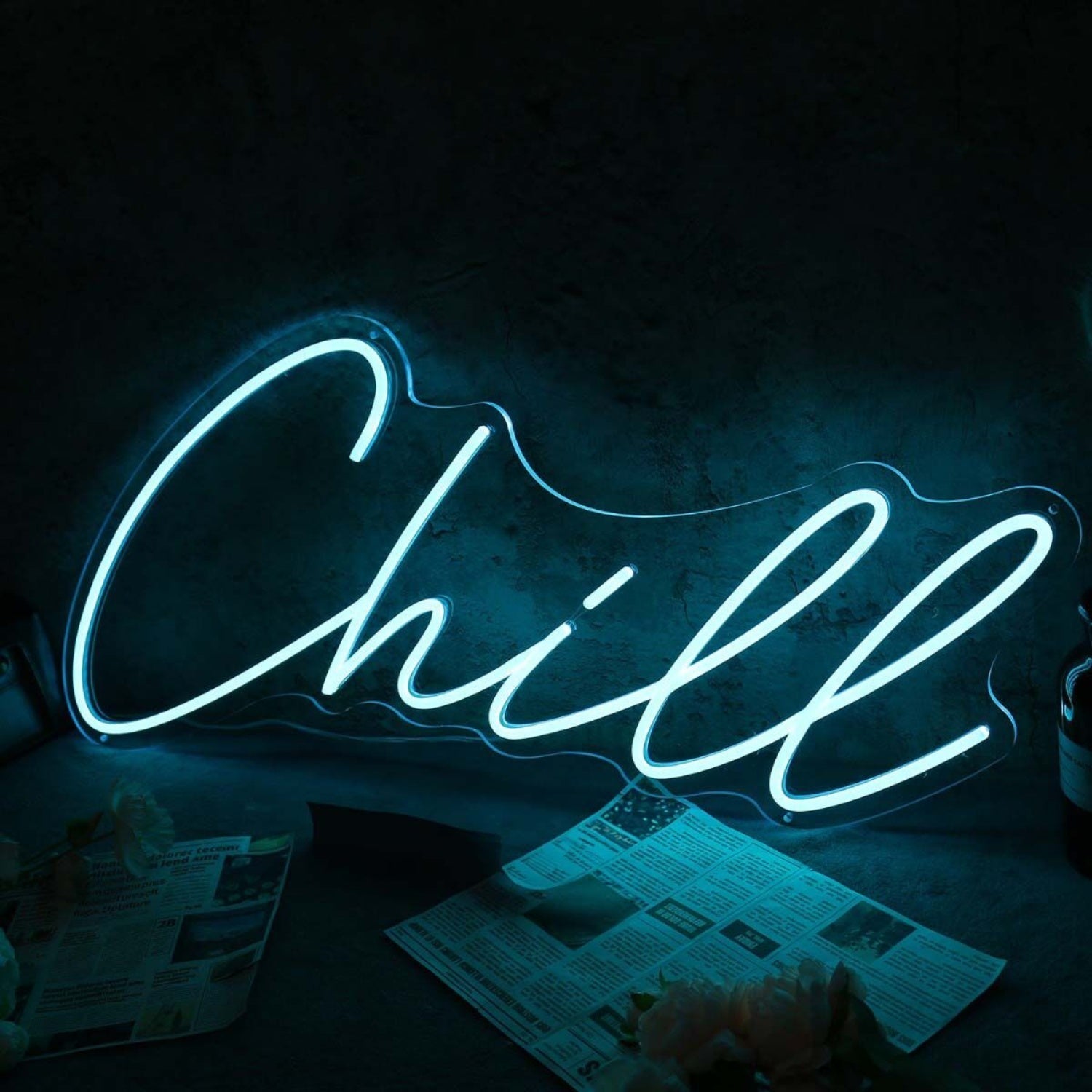 Chill Blue Custom Led Neon Sign - Shineneon