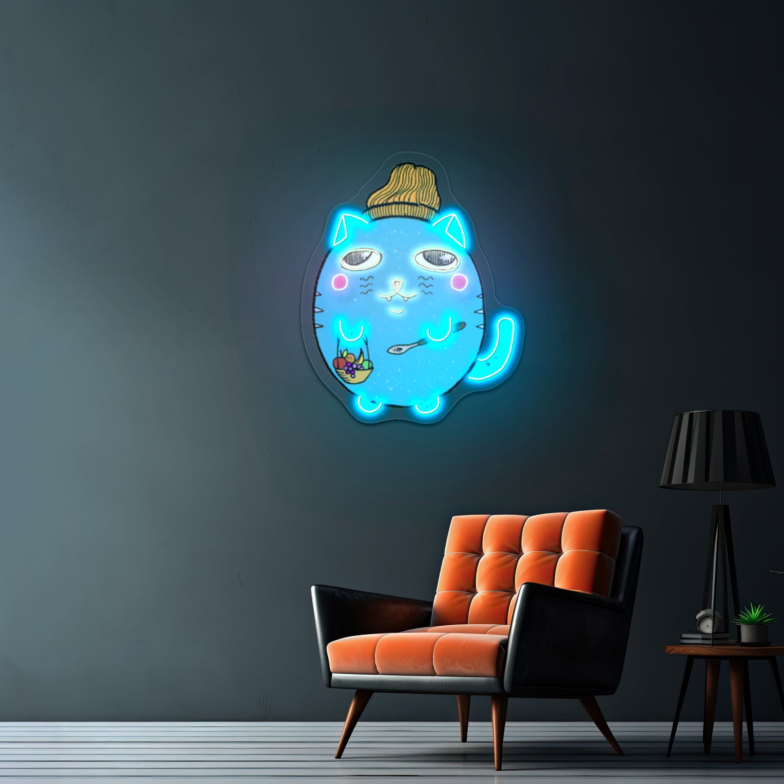 Chill Cat Funny Led Neon Signs