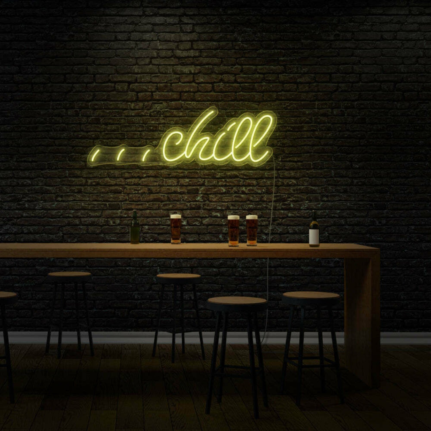 Chill Custom Neon Relax And Unwind In Light - Shineneon