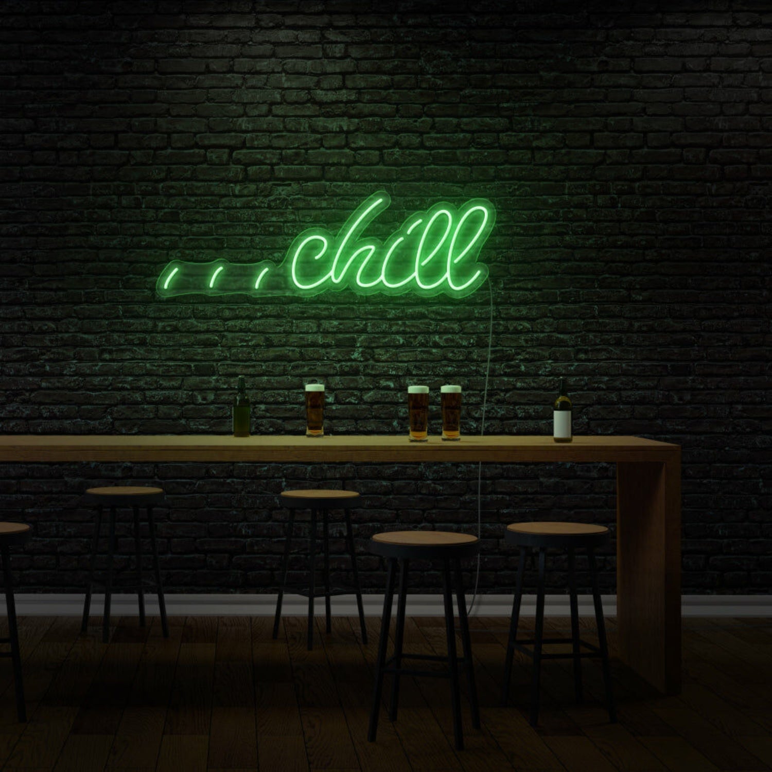 Chill Custom Neon Relax And Unwind In Light - Shineneon