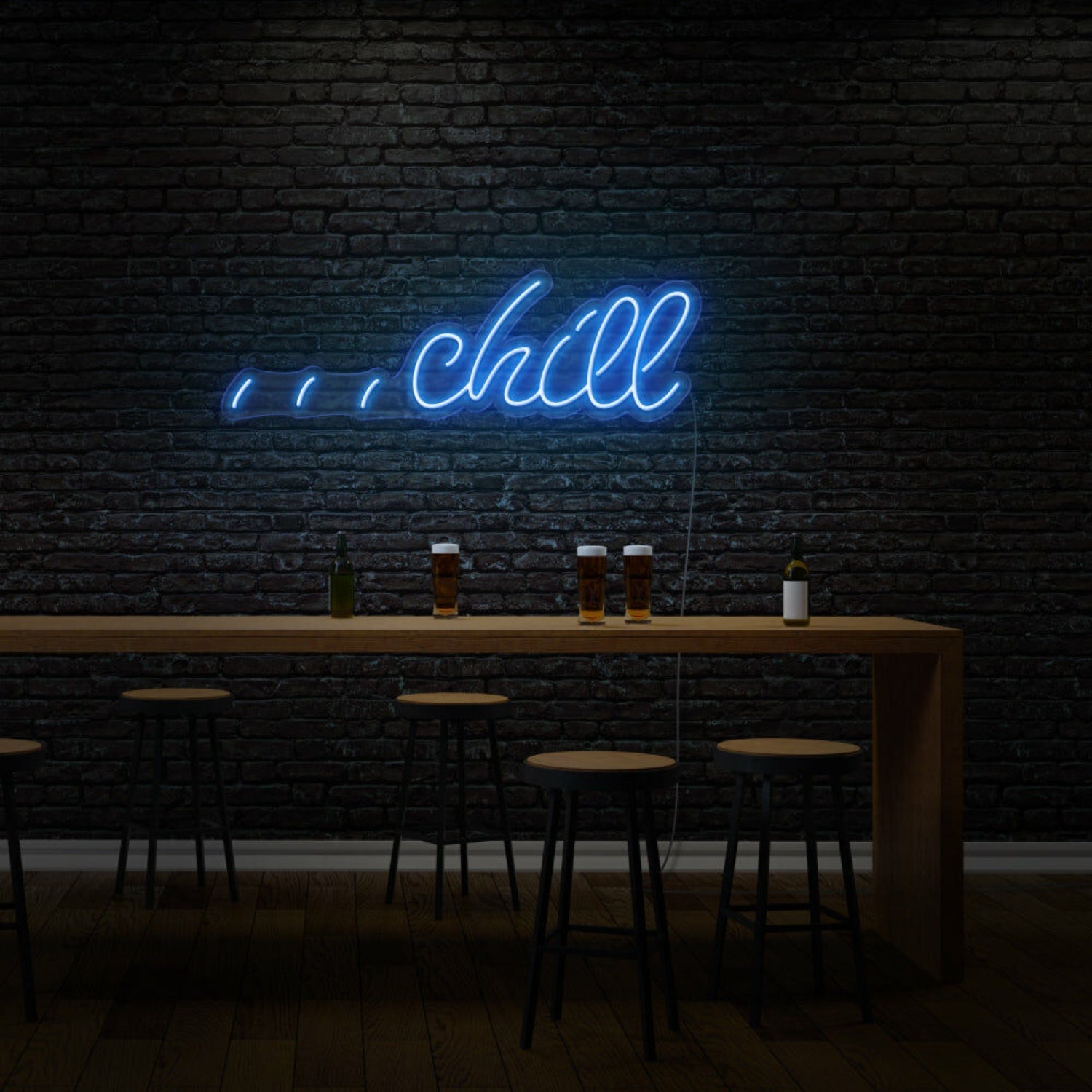 Chill Custom Neon Relax And Unwind In Light - Shineneon