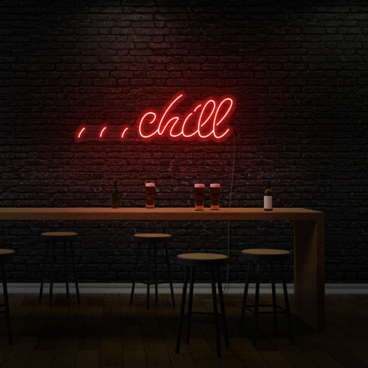 Chill Custom Neon Relax And Unwind In Light - Shineneon