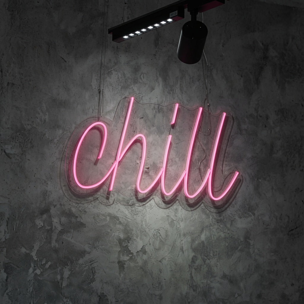 Chill LED Neon Sign Wall Neon Sign - 01 Original Product Image