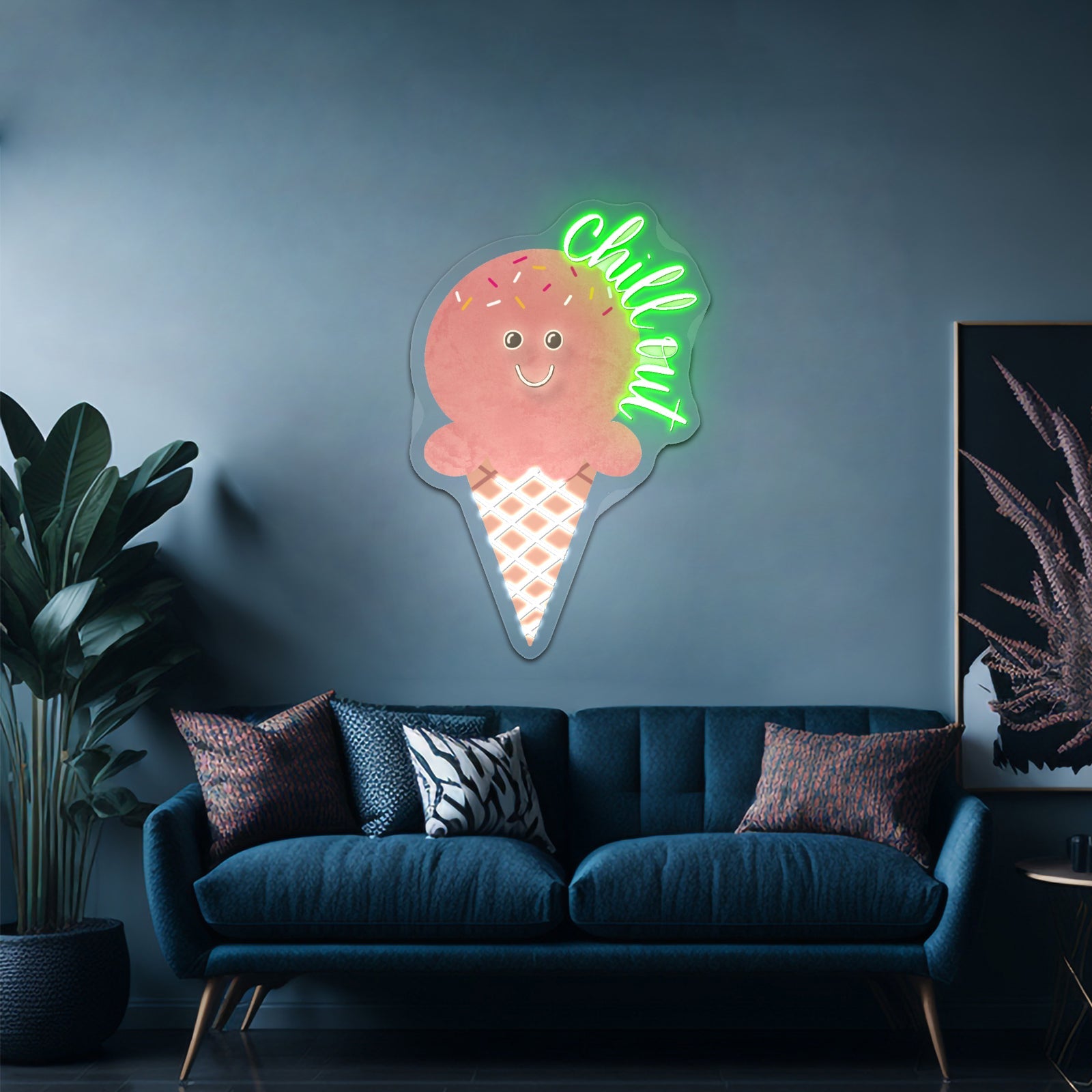 Chill Out Ice Cream Neon Signs - Shineneon