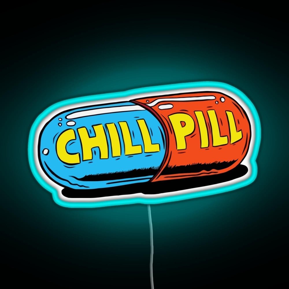 Chill Pill Rgb Neon Sign - Shineneon