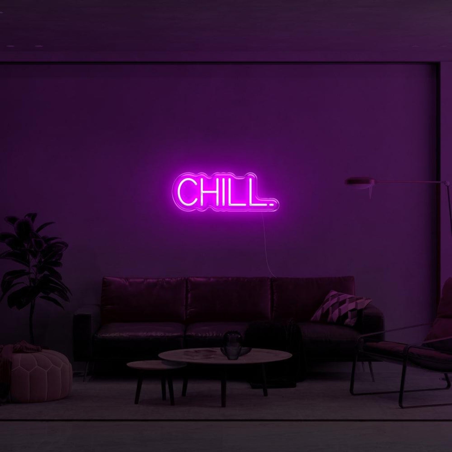 Chill Warm-Toned Led Neon Sign For Modern Living Room Ambiance | Shineneon