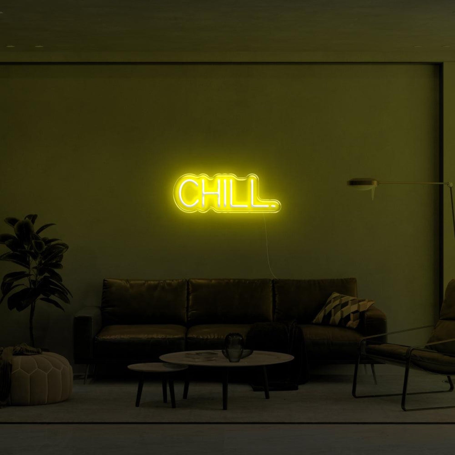 Chill Warm-Toned Led Neon Sign For Modern Living Room Ambiance | Shineneon