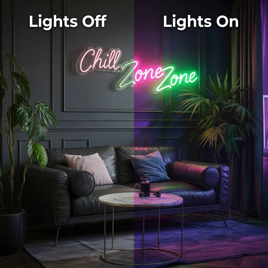 Chill Zone LED Neon Sign - Shineneon