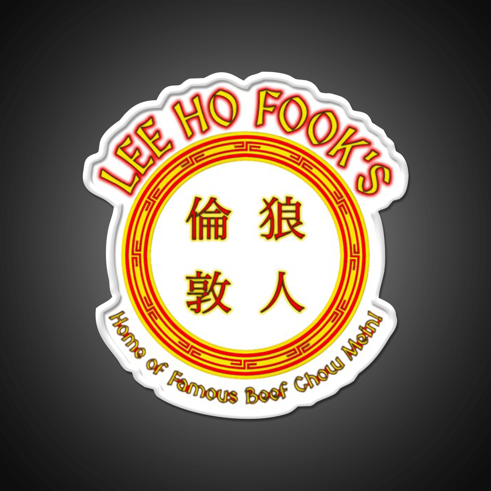 China Food Style Retro Asian Cultural Led Neon Sign Rgb Color - Shineneon
