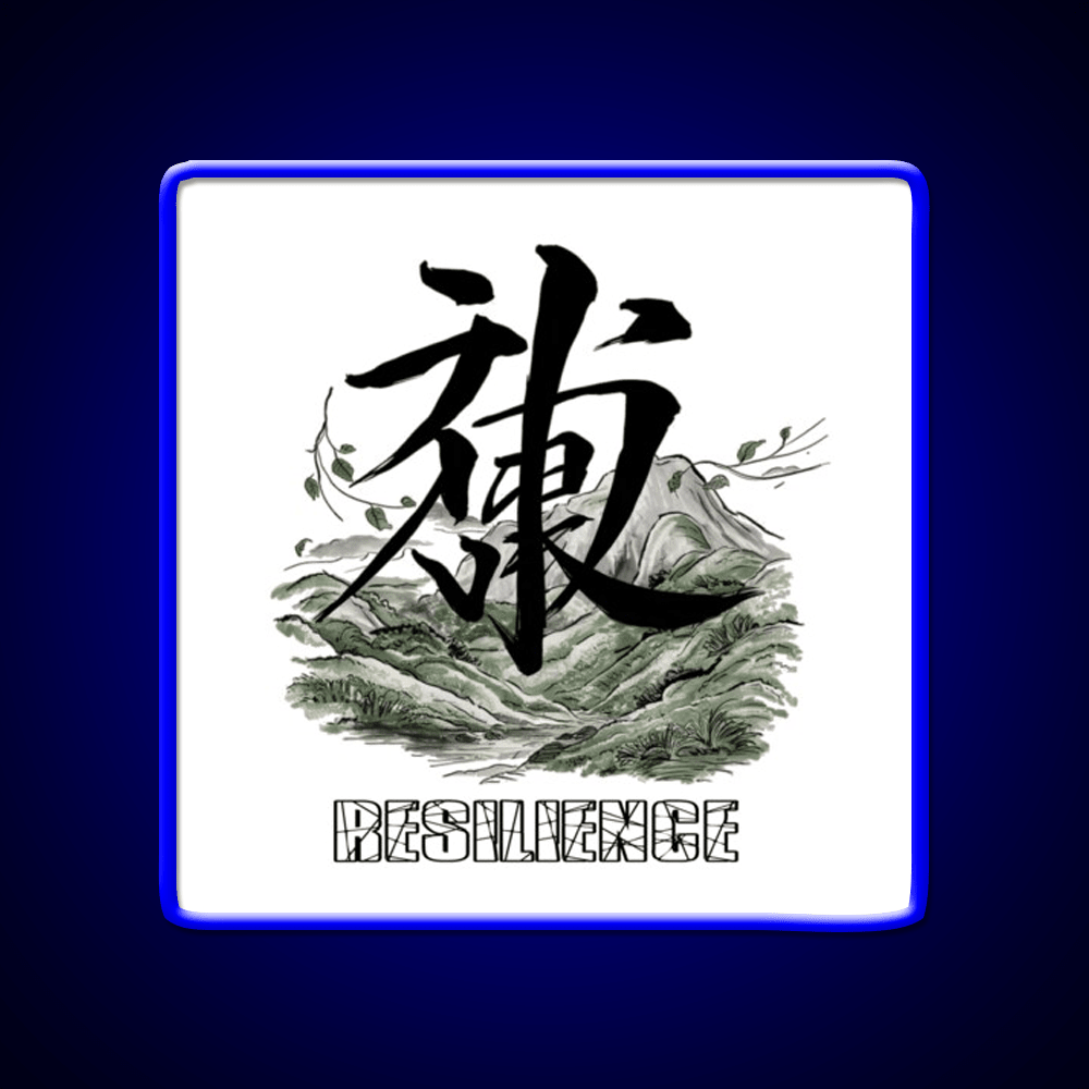 China Mandarin Symbol Asian Cultural Led Neon Sign Rgb Color - Shineneon