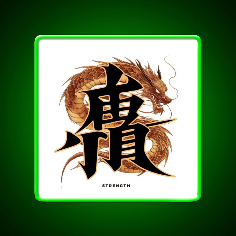 China Mandarin Symbol Asian Cultural Led Neon Sign Wall Decor Rgb Color - Shineneon