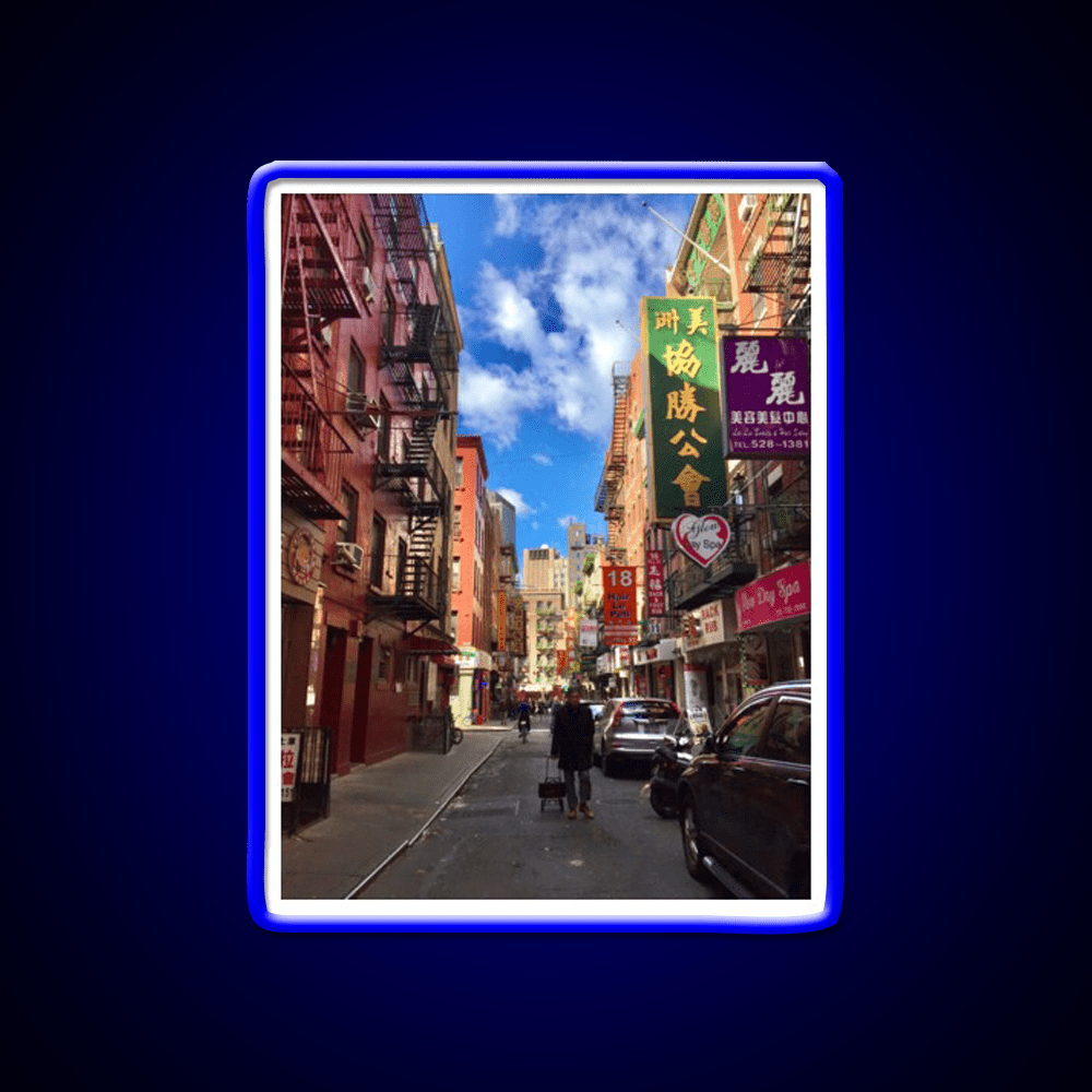 Chinatown Asian Cultural Led Neon Sign For Wall Decor Rgb Color - Shineneon