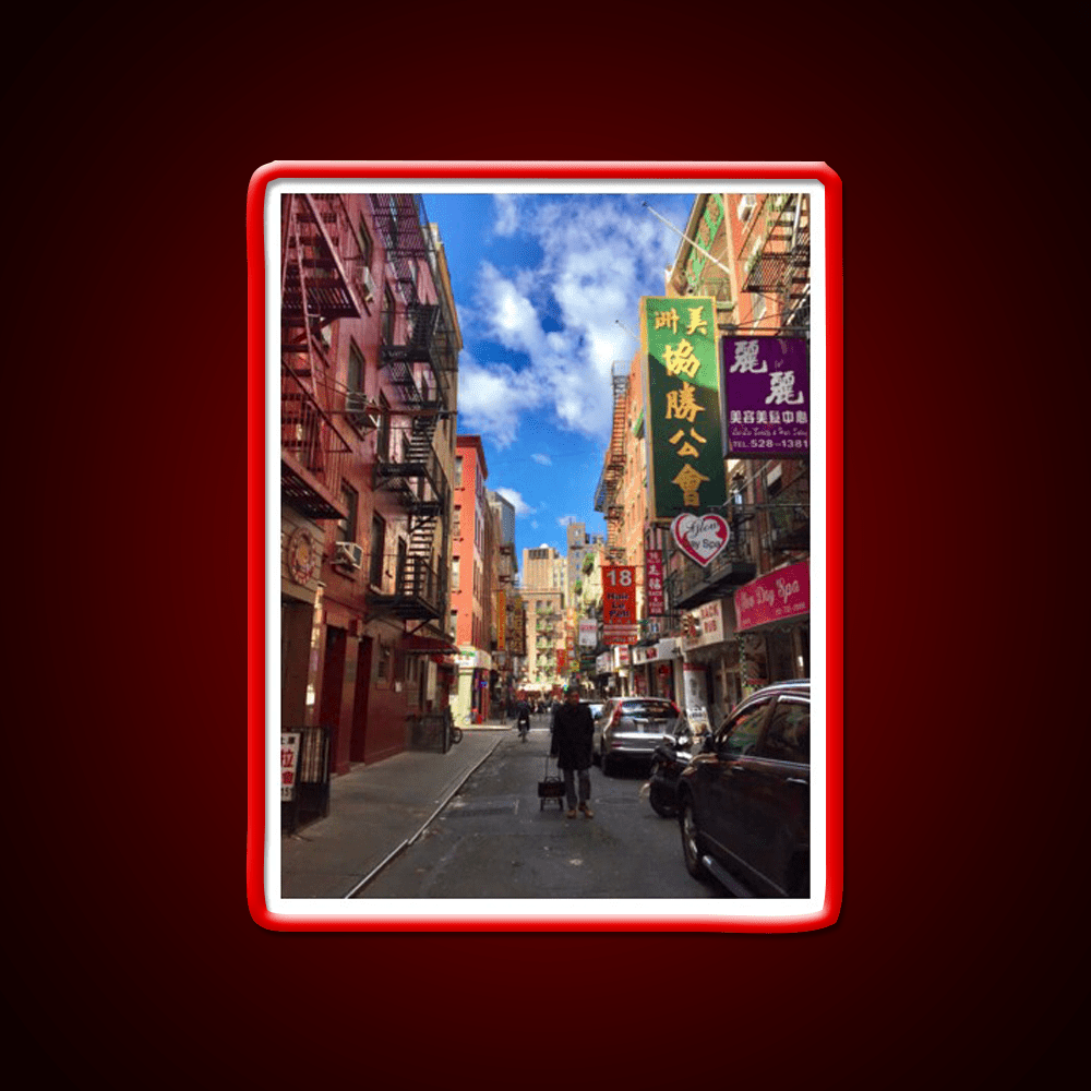 Chinatown Asian Cultural Led Neon Sign For Wall Decor Rgb Color - Shineneon