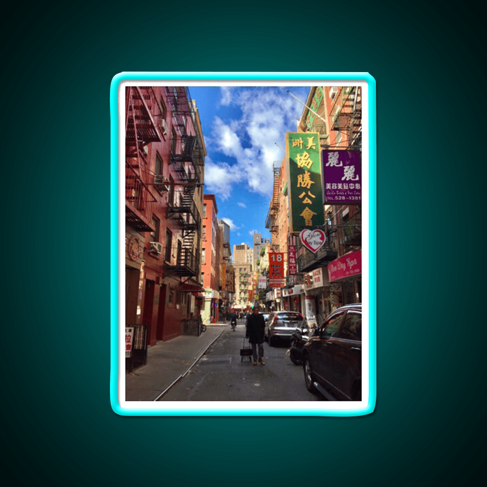 Chinatown Asian Cultural Led Neon Sign For Wall Decor Rgb Color - Shineneon